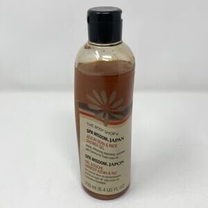 The Body Shop Spa Wisdom Japan Adzuki Bean and Rice Shower Gel 8.4 oz